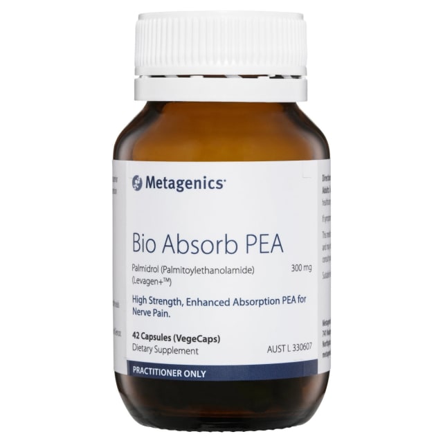 Metagenics Bio Absorb PEA 300mg 42 caps 10% off RRP | HealthMasters Metagenics