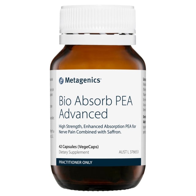 Metagenics Bio Absorb PEA Advanced 42 Caps 10% off RRP at HealthMasters Metagenics