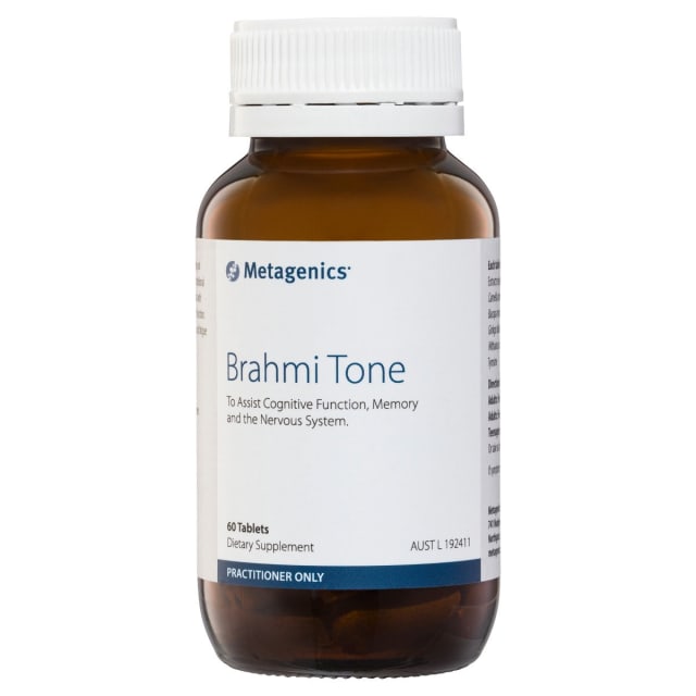Metagenics Brahmi Tone 60 tabs 10% off RRP | HealthMasters Metagenics