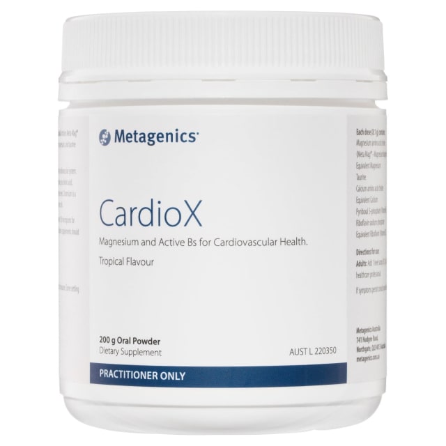 Metagenics CardioX Tropical 200g 10% off RRP | HealthMastrs Metagenics