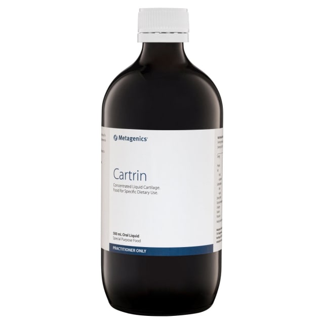 Metagenics Cartrin Liquid Bovine Cartilage 500ml 10% off RRP at HealthMasters Metagenics