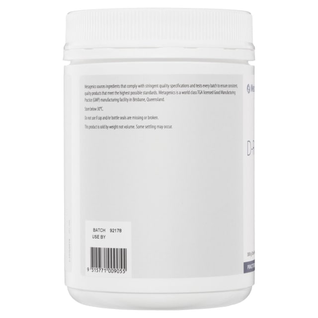 Metagenics D-Ribose 640g 10% off RRP | HealthMasters Metagenics Information