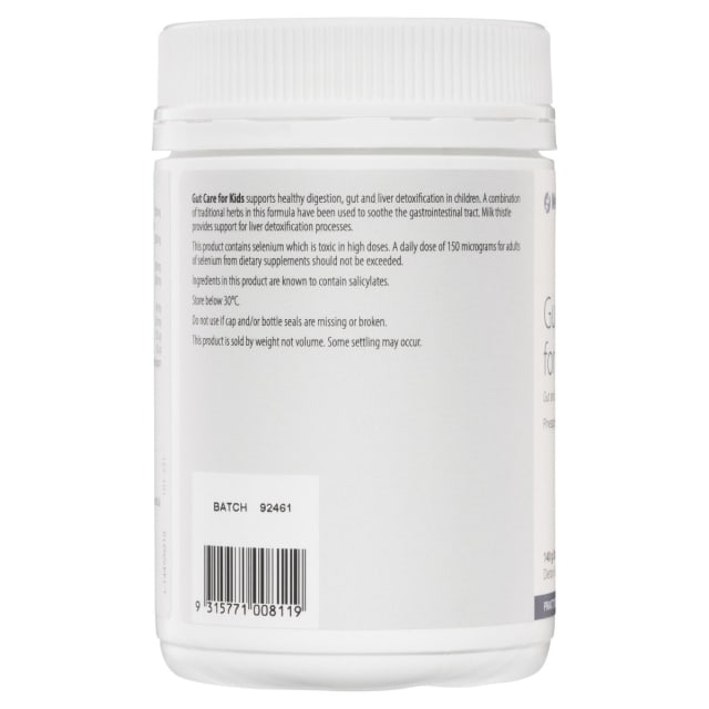 Metagenics Gut Care for Kids 140g 10% 0ff RRP | HealthMasters Metagenics Information