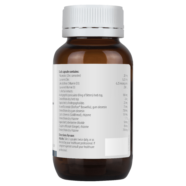 Metagenics Gut InflamX 60 caps 10% off RRP | HealthMasters Metagenics Ingredients
