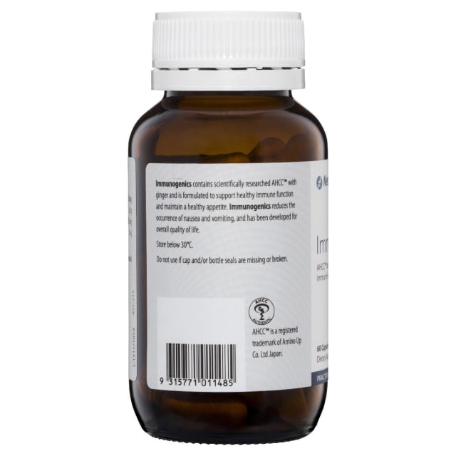 Metagenics Immunogenics 60 capsules 10% off RRP at HealthMasters Metagenics Information