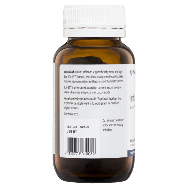 Metagenics Infla-Mood 60 Caps 10% off RRP | HealthMasters Metagenics Information