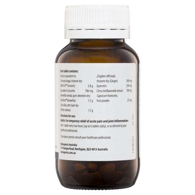Metagenics Inflavonoid Intensive Care 60 Tabs 10% off RRP | HealthMasters Metagenics Ingredients