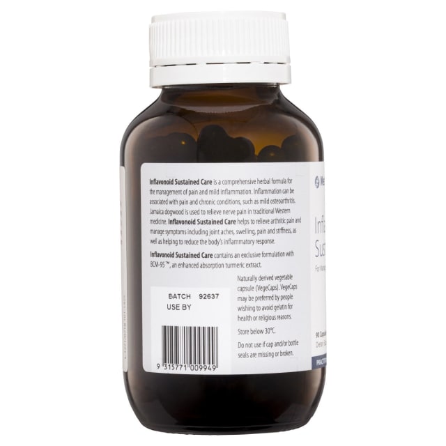 Metagenics Inflavanoid Sustained Care 90caps 10% off RRP | HealthMasters Metagenics Instructions