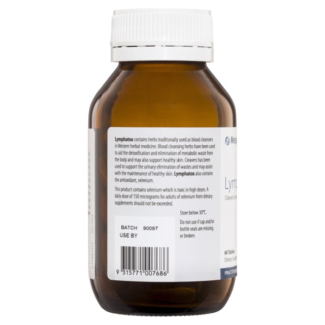 Metagenics Lymphatox 60 Tabs 10% off RRP | HealthMasters Metagenics Information