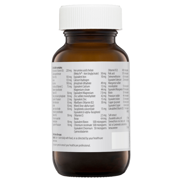 Metagenics Meta B Complex 50 Tablets 10% off RRP at HealthMasters Metagenics Ingredients