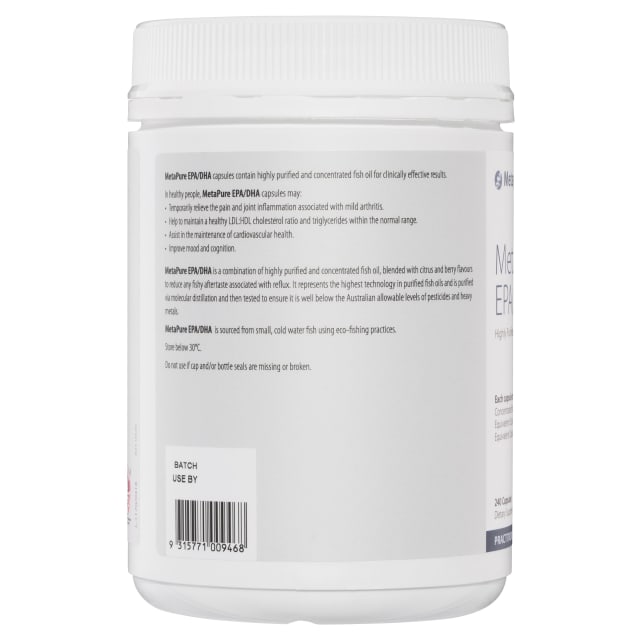 Metagenics MetaPure EPADHA 240 Capsules-3