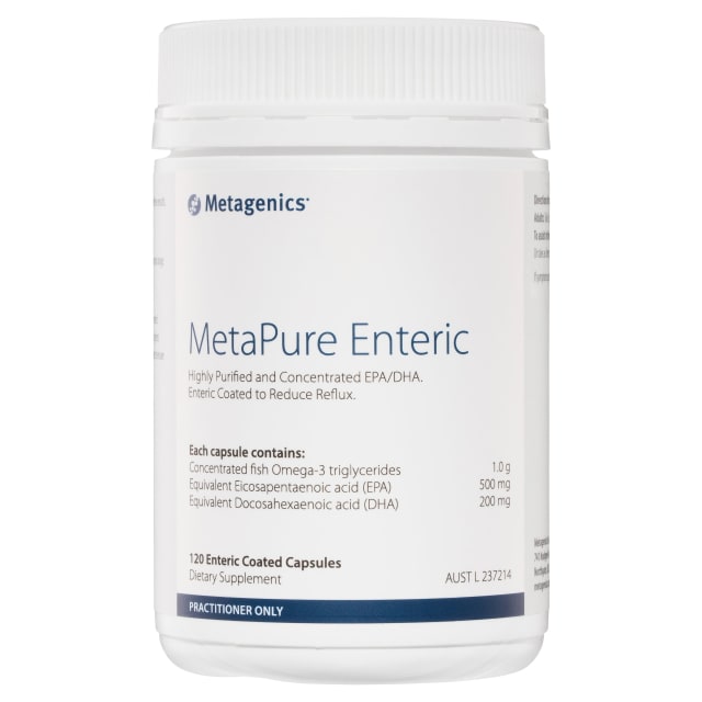 Metagenics MetaPure Enteric 120 Capsules-1