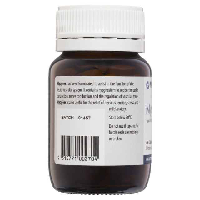 Metagenics Myoplex 60 tabs 10% off RRP HealthMasters Metagenics Information