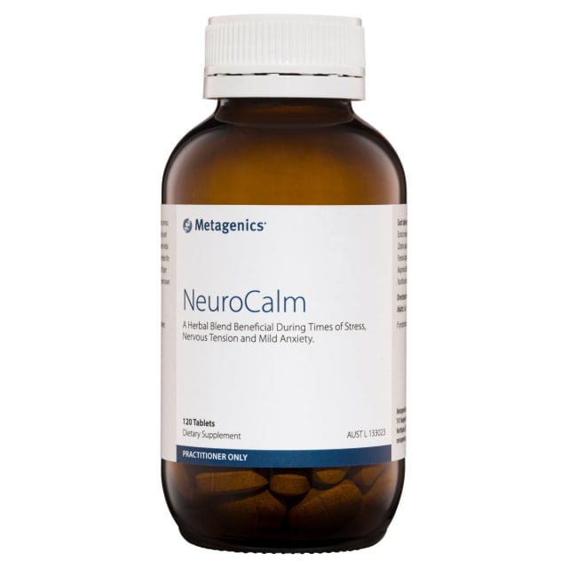 Metagenics NeuroCalm 120 Tabs 10% off RRP | HealthMasters NeuroCalm