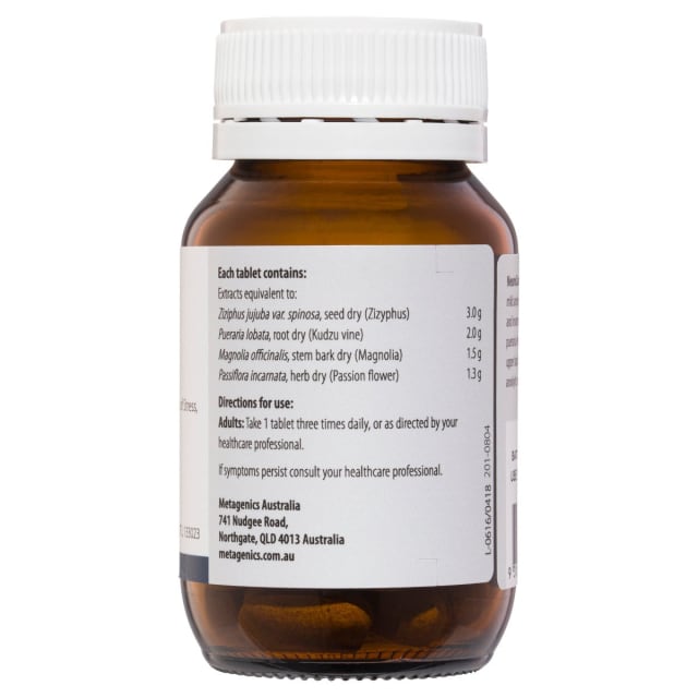 Metagenics NeuroCalm 60 tabls 10% off RRP | HealthMasters Metagenics Ingredients