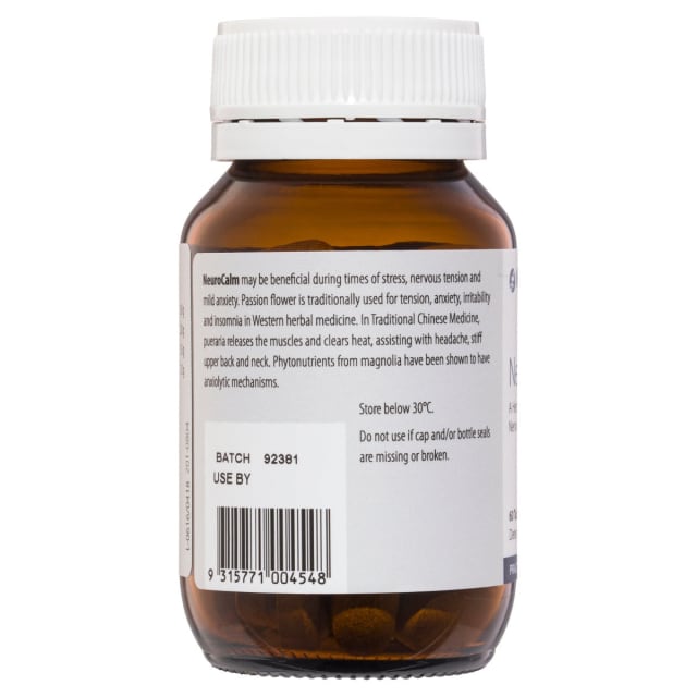 Metagenics NeuroCalm 60 tabls 10% off RRP | HealthMasters Metagenics Information