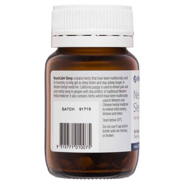 Metagenics NeuroCalm Sleep 30 Tabs 10% off RRP | HealthMasters Metagenics Information