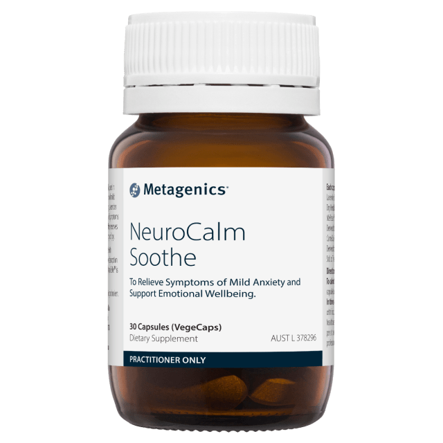Metagenics NeuroCalm Soothe 30 Caps 10% off RRP at HealthMasters Metagenics