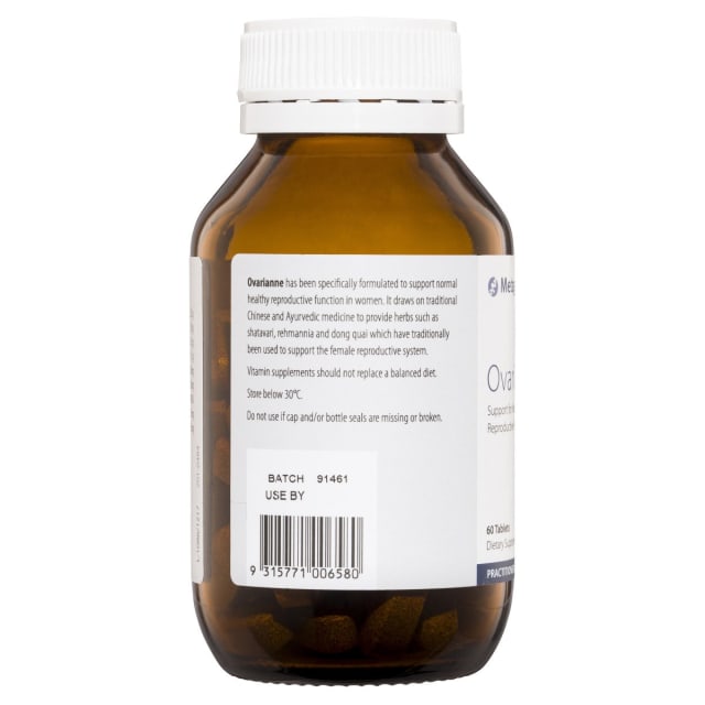 Metagenics Ovarianne 60 Tabs 10% off RRP at HealthMasters Metagenics Information