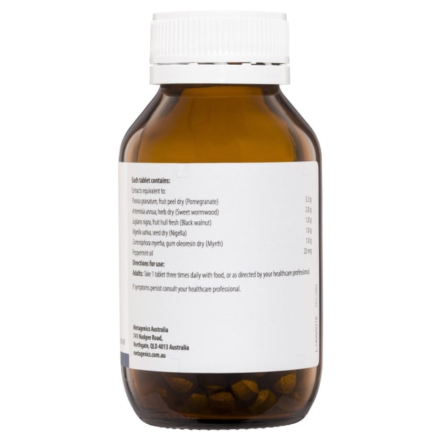 Metagenics Parex 100 Tabs 10% off RRP | HealthMasters Metagenics Ingredients