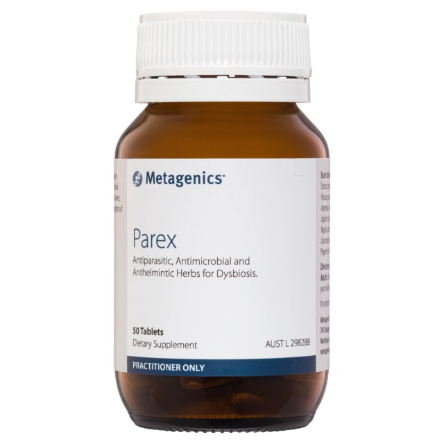 Metagenics Parex 50 Tabs 10% off RRP | HealthMasters Metagenics