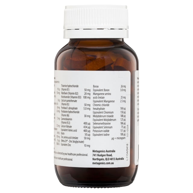 Metagenics Prime Essentials Multivitamin and Mineral 60 Tablets-3
