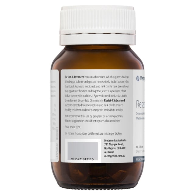 Metagenics Resist-X Advanced 10% off RRP at HealthMasters Metagenics Information