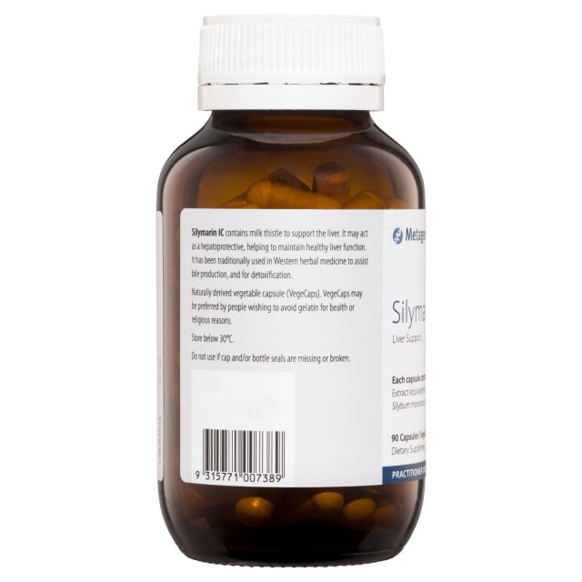Metagenics Silymarin IC 90 VegeCaps 10% off RRP | HealthMasters Metagenics Information