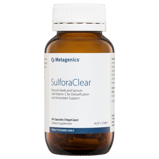 Metagenics SulforaClear 60 caps 10% off RRP | HealthMasters Metagenics