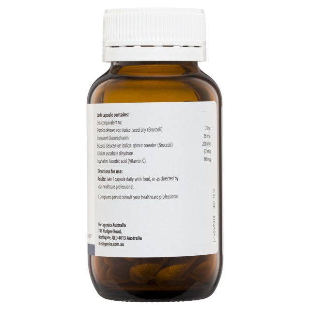 Metagenics SulforaClear 60 caps 10% off RRP | HealthMasters Metagenics Ingredients