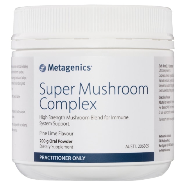 Metagenics Super Mushroom Complex 200g 10% off RRP | HealthMasters Metagenics