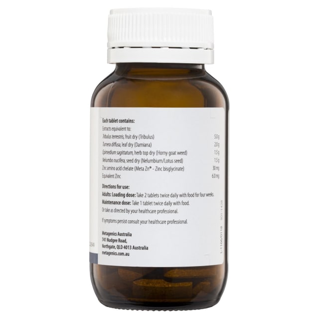 Metagenics Tribulus Synergy T-Lift 60 Tabs 10% off RRP | HealthMasters Metagenics Ingredients