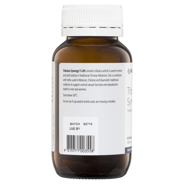 Metagenics Tribulus Synergy T-Lift 60 Tabs 10% off RRP | HealthMasters Metagenics Information