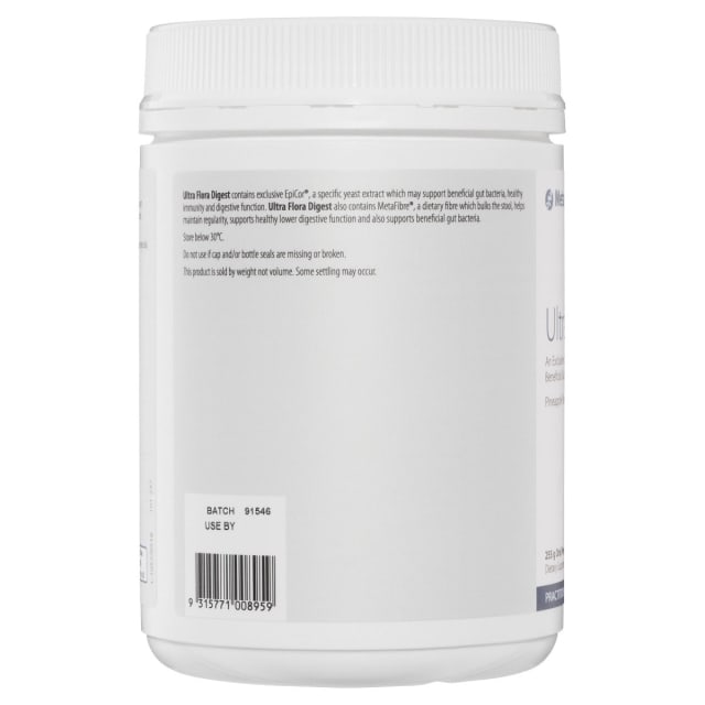 Metagenics Ultra Flora Digest 255g 10% off RRP | HealthMasters Metagenics Information