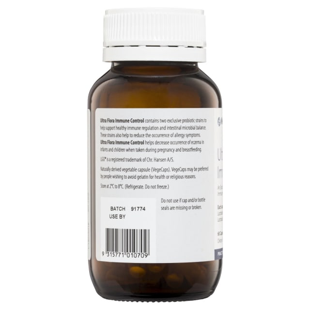Metagenics Ultra Flora Immune Control 60 Caps 10% off RRP | HealthMasters Metagenics Information