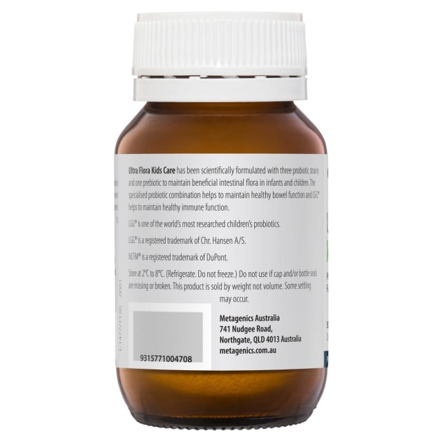 Metagenics Ultra Flora Kids Care 50g 10% off RRP at HealthMasters Metagenics Information