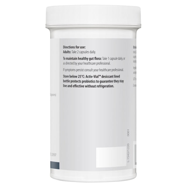 Metagenics Ultra Flora LGG 60 VegeCaps 10% off RRP at HealthMasters Metagenics Dirctions