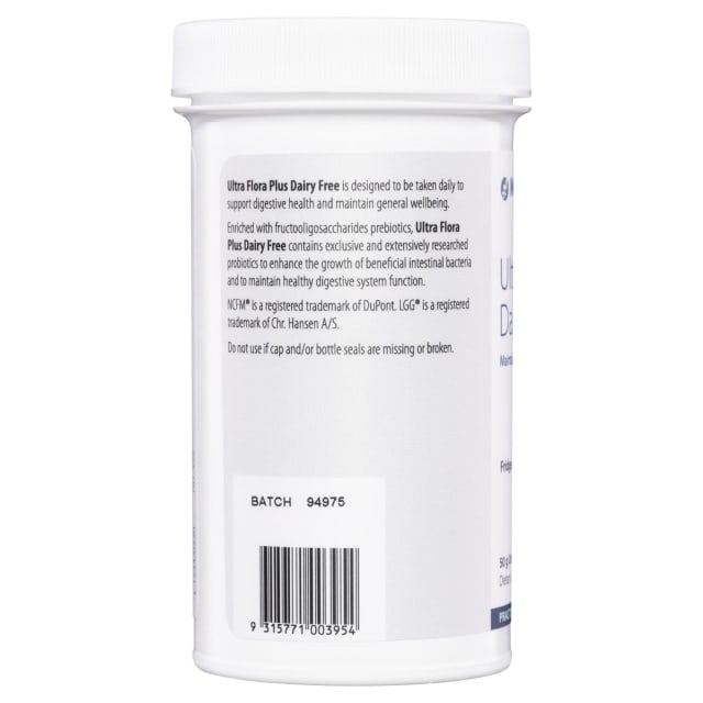 Metagenics Ultra Flora Plus Dairy Free Powder 50 g 10% off RRP | HealthMasters Metagenics Information