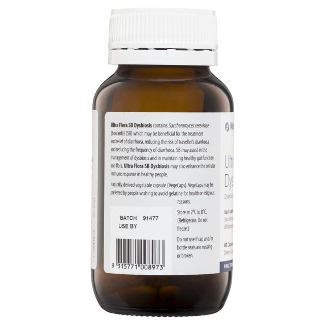 Metagenics Ultra Flora SB Dysbiosis 60 Caps 10% off RRP | HealthMasters Metagenics Information