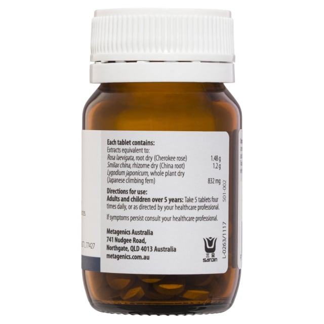 Metagenics Uroplex 90 tabs 10% off RRP | HealthMasters Metagenics Ingredients