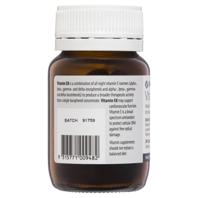 Metagenics Vitamin E8 30 Cap 10% off RRP | HealthMasters Metagenics Information