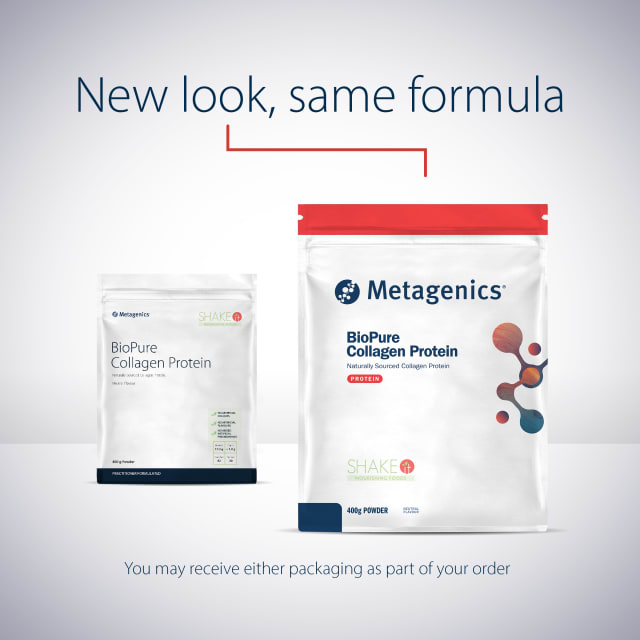 Metagenics BioPure Collagen Protein 400g Powder at HealthMasters Metagenics New Look