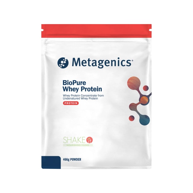 Metagenics BioPure Whey Protein Neutral 466g Powder 10% off RRP at HealthMasters Metagenics