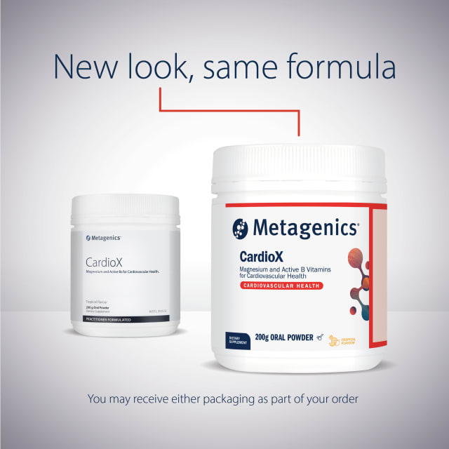 Metagenics CardioX Tropical 200g Powder at HealthMasters Metagenics New Look