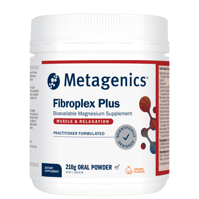 Metagenics Fibroplex Plus Orange 210g Powder 10% off RRP at HealthMasters Metagenics