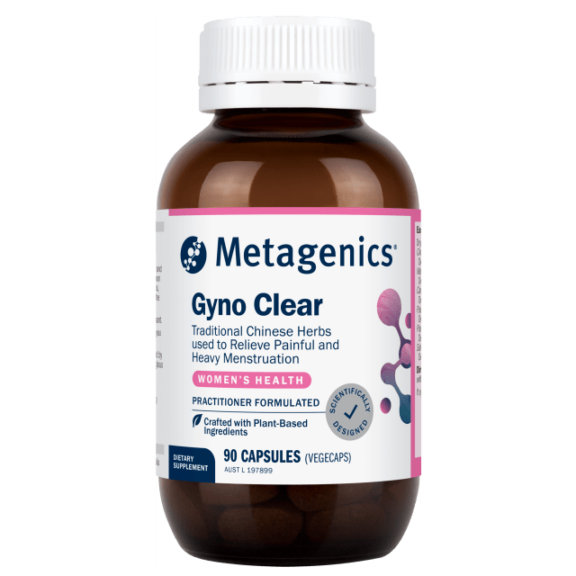 Metagenics Gyno Clear 90 Capsules 10% off RRP at HealthMasters Metagenics