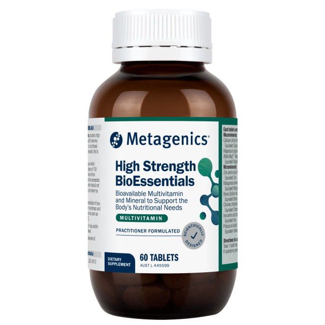 Metagenics High Strength BioEssentials 60 Tablets 10% off RRP at HealthMasters Metagenics
