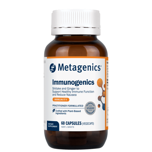 Metagenics Immunogenics 60 Capsules 10% off RRP at HealthMasters Metagenics