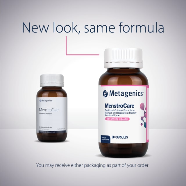 Metagenics MenstroCare 60 Capsules 10% off RRP at HealthMasters Metagenics New Look