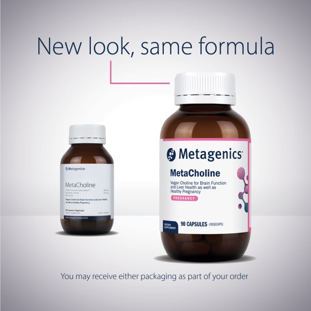 Metagenics MetaCholine 90 Capsules 10% off RRP at HealthMasters Metagenics New Look